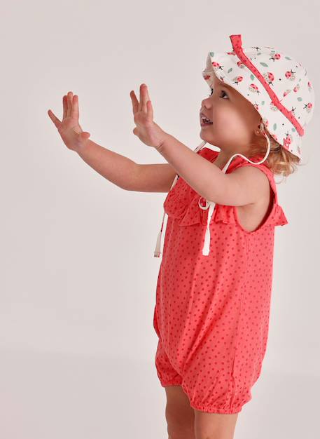 Bébé-Accessoires-Chapeau-Bob bébé en coton imprimé