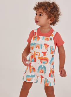 -Ensemble bébé en coton imprimé