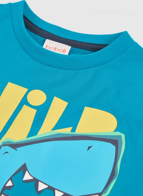 T-shirt enfant requin Vert 3 - vertbaudet enfant 