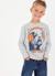 T-shirt garçon maille imprimé chien Gris 1 - vertbaudet enfant 