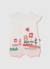 Barboteuse bébé en coton Blanc 3 - vertbaudet enfant 