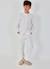 Pantalon enfant lin Blanc 1 - vertbaudet enfant 