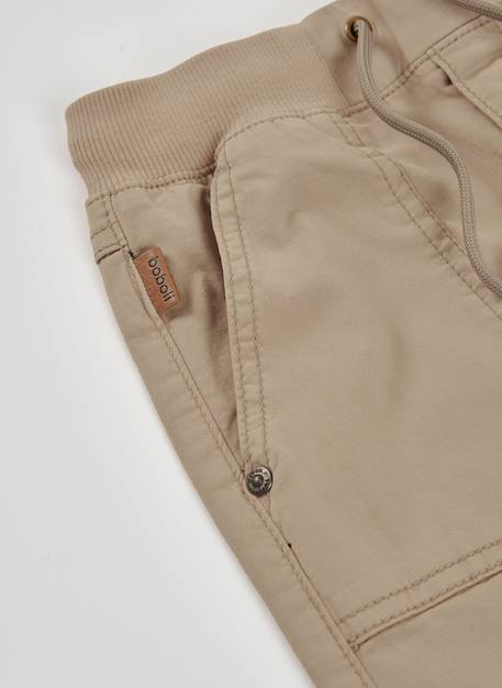 Pantalon d'enfant en coton Marron 4 - vertbaudet enfant 