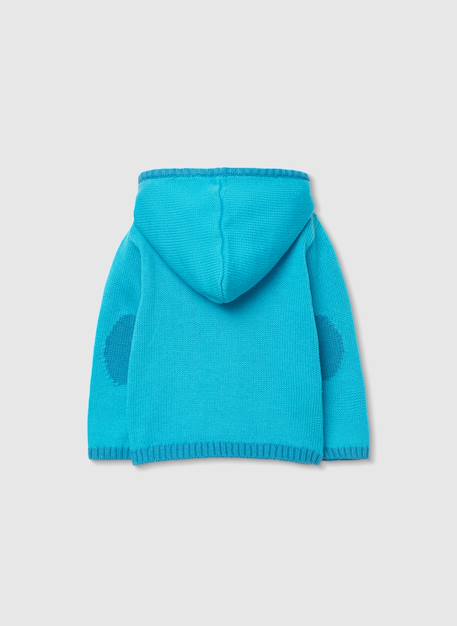 Veste à capuche Bleu 3 - vertbaudet enfant 