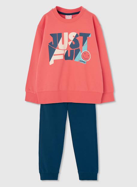 Ensemble garçon coton Orange 3 - vertbaudet enfant 