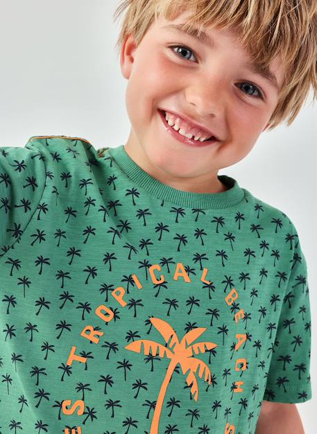 T-shirt enfant coton imprimé  - vertbaudet enfant