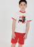 Pyjama enfant en coton imprimé Blanc 1 - vertbaudet enfant 