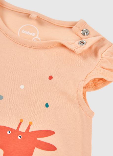 Barboteuse en coton Orange 4 - vertbaudet enfant 