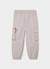 Pantalon enfant coton élastique Beige 3 - vertbaudet enfant 