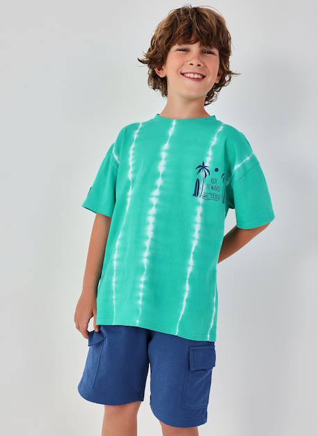 Short garçon cargo Bleu 1 - vertbaudet enfant 