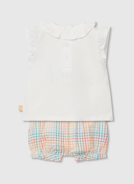 Ensemble bébé coton Blanc 4 - vertbaudet enfant 