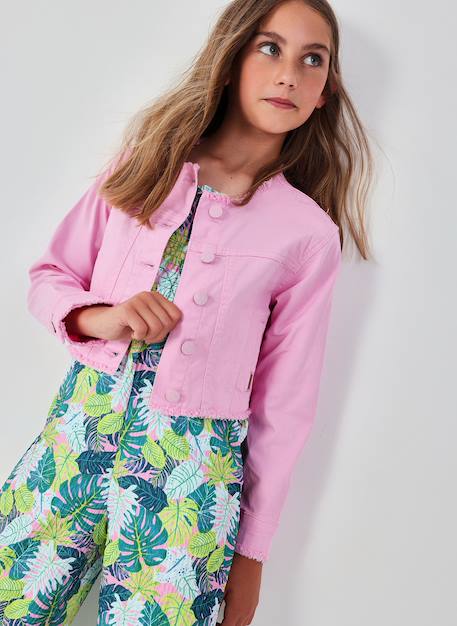 Fille-Manteau-Veste coton