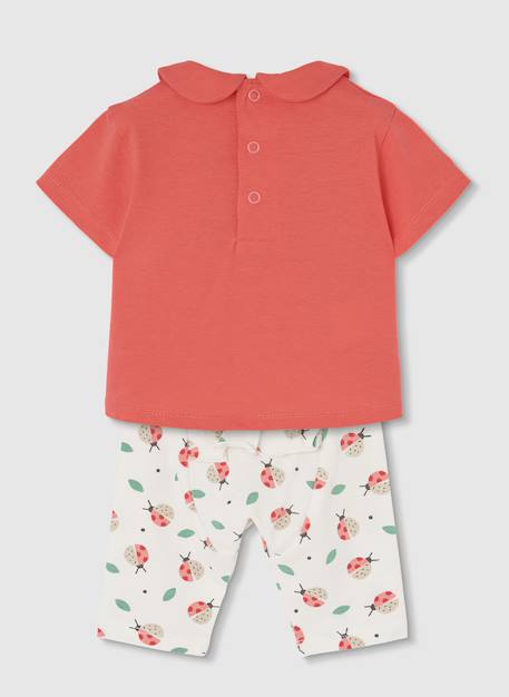 Ensemble bébé coton Rose 4 - vertbaudet enfant 
