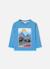 T-shirt garçon maille imprimé cerf Gris 2 - vertbaudet enfant 