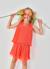 Short en mousseline fille Rouge 1 - vertbaudet enfant 