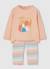Ensemble bébé t-shirt et pantalon coton Marron 2 - vertbaudet enfant 