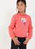Sweat-shirt fille imprimé fleurs Pink 1 - vertbaudet enfant 