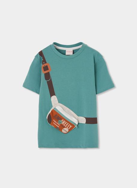 T-shirt enfant coton Vert 2 - vertbaudet enfant 