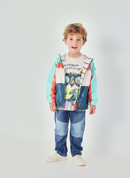 Pantalon enfant denim Bleu 1 - vertbaudet enfant 