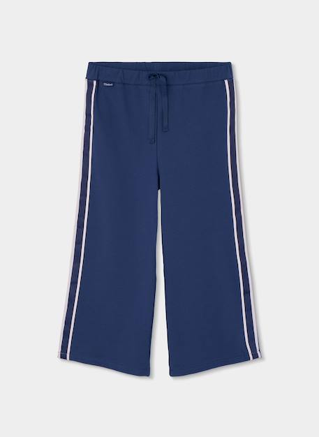 Pantalon fille Bleu 2 - vertbaudet enfant 
