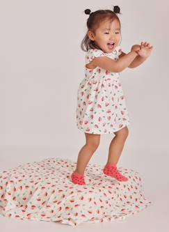 Bébé-Robe, jupe-Robe bébé en maille avec imprimé