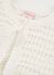 Gilet fille coton Blanc 4 - vertbaudet enfant 