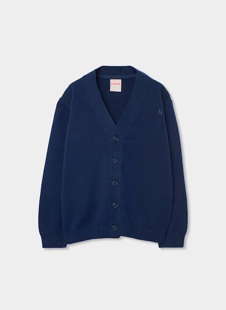 Cardigan à boutons garçon Bleu 2 - vertbaudet enfant 