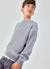 Pull en coton pour enfant Gris 1 - vertbaudet enfant 