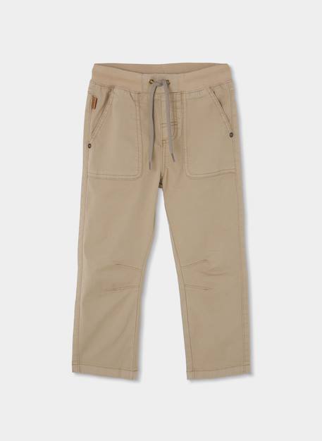 Pantalon d'enfant en coton Marron 2 - vertbaudet enfant 