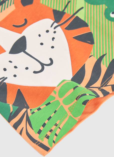 T-shirt en maille de coton garçon Orange 4 - vertbaudet enfant 