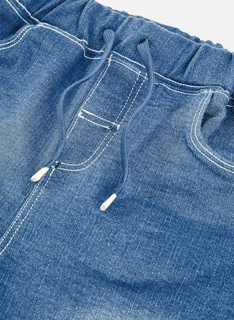 Pantalon enfant denim Bleu 4 - vertbaudet enfant 