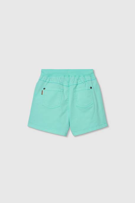 Bermuda garçon en coton Vert 3 - vertbaudet enfant 