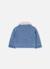 Veste garçon denim maille avec col molleton Bleu 3 - vertbaudet enfant 