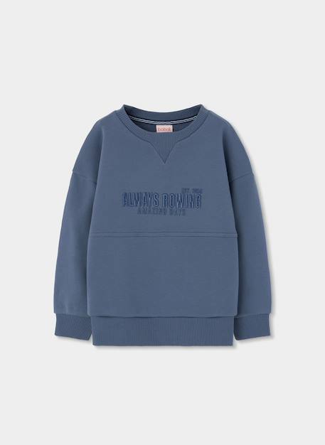 Sweat-shirt enfant Bleu 2 - vertbaudet enfant 