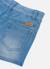 Short en denim avec bouton et fermeture é Bleu 4 - vertbaudet enfant 