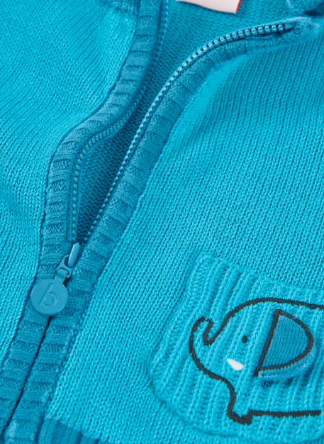 Veste à capuche Bleu 4 - vertbaudet enfant 