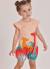 Barboteuse en coton Orange 1 - vertbaudet enfant 