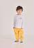 Pantalon bébé coton Jaune 1 - vertbaudet enfant 