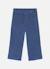 Pantalon fille denim élastique Bleu 3 - vertbaudet enfant 
