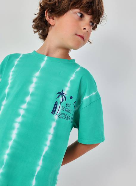 T-shirt enfant coton Vert 1 - vertbaudet enfant 