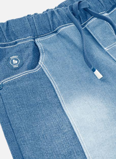 Bermuda garçon en denim Bleu 4 - vertbaudet enfant 