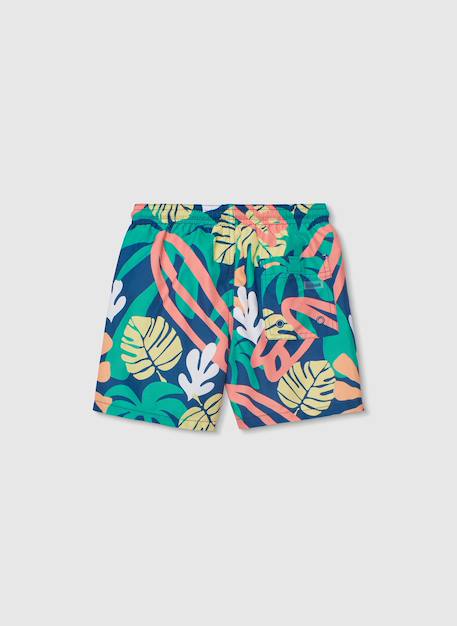 Maillot de bain tissu recyclé Bleu 2 - vertbaudet enfant 