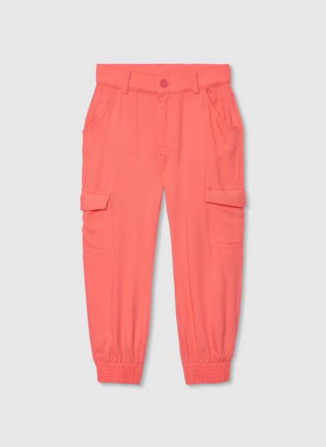 Pantalon cargo fille Rose 2 - vertbaudet enfant 