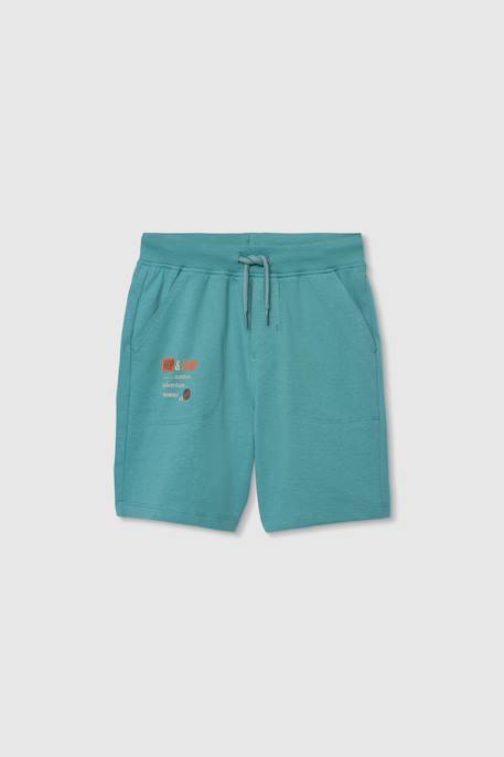 Short garçon coton Vert 1 - vertbaudet enfant 