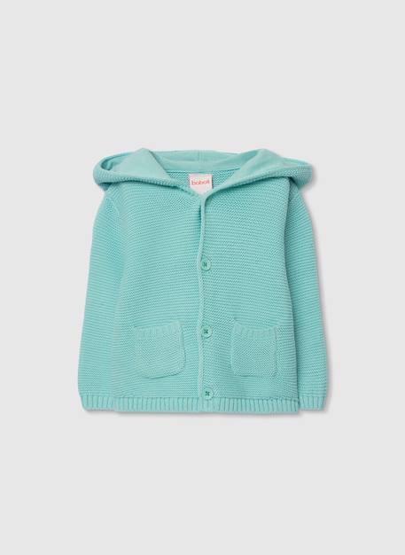 Veste bébé tricot Vert 2 - vertbaudet enfant 