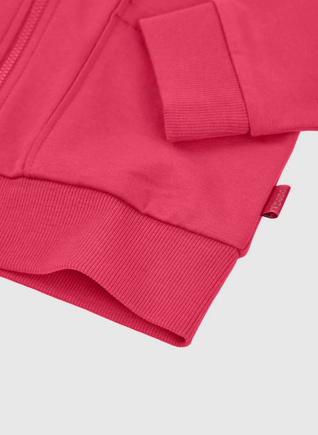 Gilet à capuche fille Rose 4 - vertbaudet enfant 