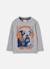 T-shirt garçon maille imprimé chien Gris 2 - vertbaudet enfant 
