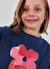 Sweat-shirt fille coton Bleu 1 - vertbaudet enfant 