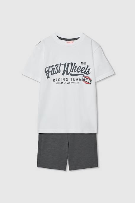 Ensemble enfant coton Gris 3 - vertbaudet enfant 
