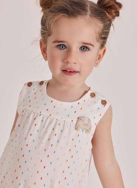 Barboteuse bébé en coton Blanc 2 - vertbaudet enfant 